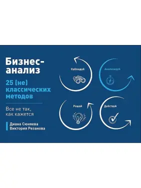 Бізнес-аналіз. 25 (не)класичних методів. Усе не так, як здається. Сюняєва Діана, Резанова Вікторія Бізнес-аналіз. 25 (не)класичних методів. Усе не так, як здається. Сюняєва Діана, Резанова Вікторія