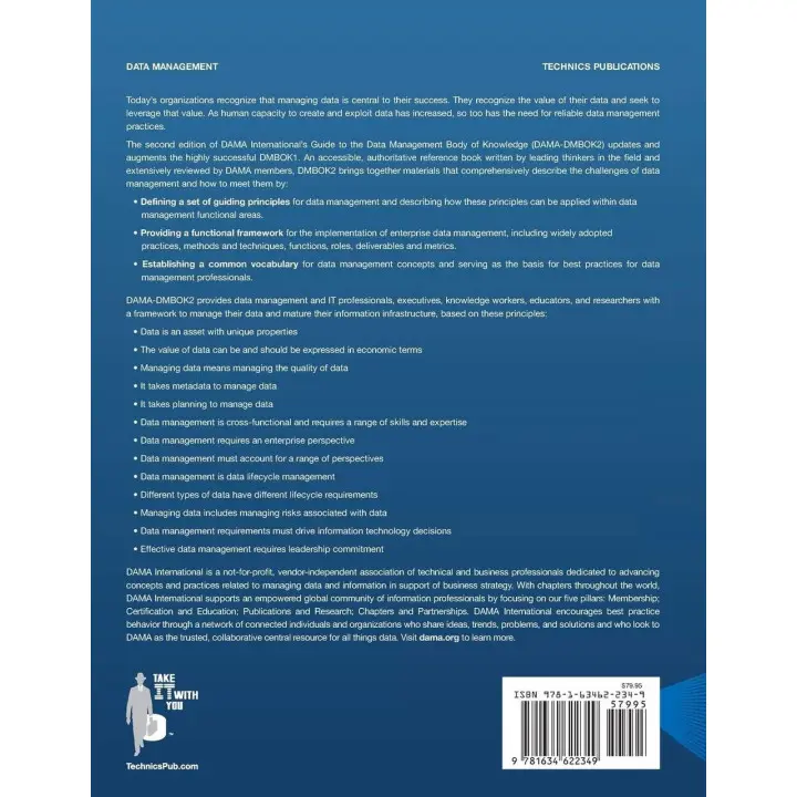 DAMA-DMBOK: Data Management Body of Knowledge: 2nd Edition (English)
