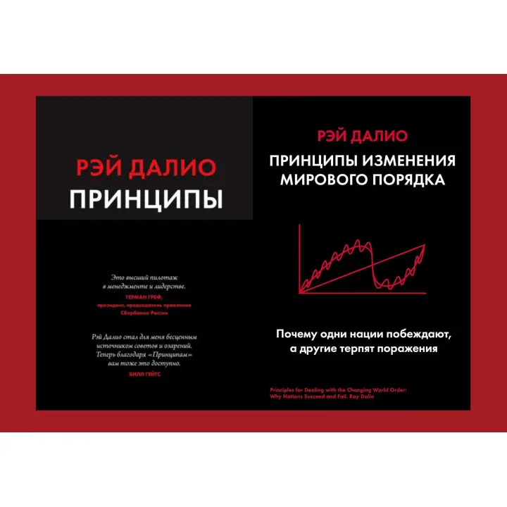 Принципи. Життя і робота + Принципи зміни світового порядку. Чому одні нації перемагають, а інші зазнають поразки. Рей Даліо