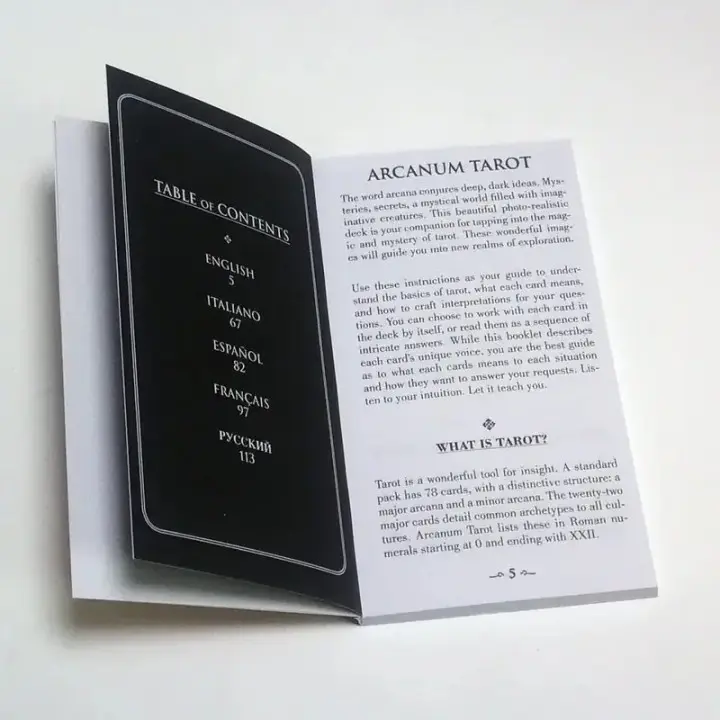 Arcanum Tarot. Карти Таро