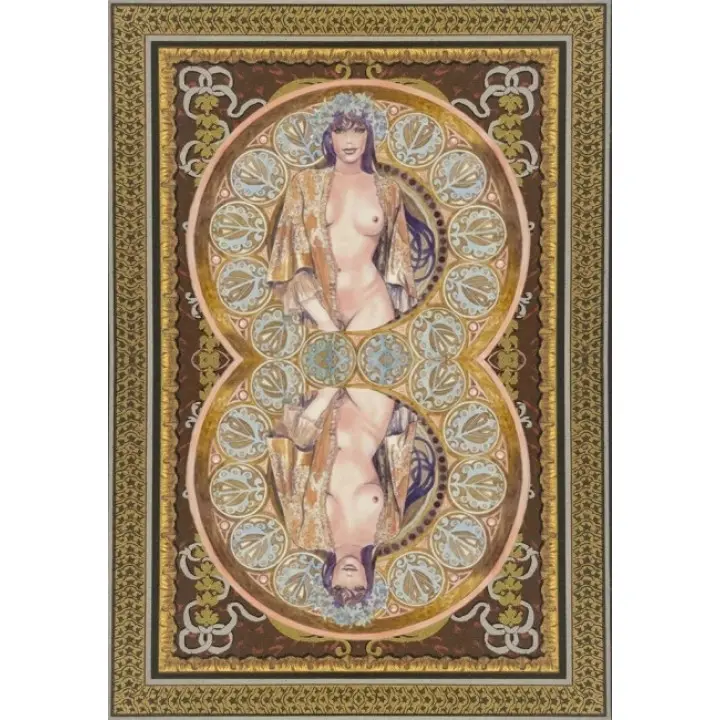 Chakras, Eros and Astrology. Manara. Erotic Oracle (Чакри, Ерос та астрологія. Манара. Еротичний оракул). Карти Таро. Milo Manara