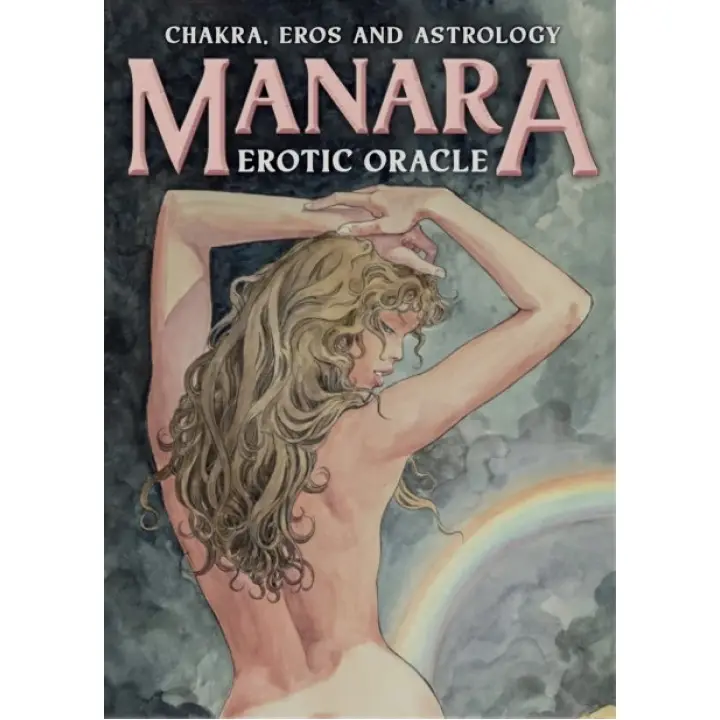 Chakras, Eros and Astrology. Manara. Erotic Oracle (Чакри, Ерос та астрологія. Манара. Еротичний оракул). Карти Таро. Milo Manara
