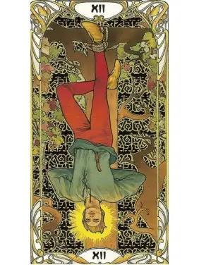 Golden Art Nouveau Tarot (Золотое Таро Уэйт Арт Нуво). Колода карт