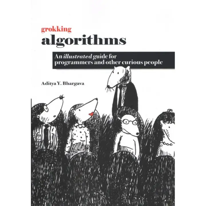 Grokking Algorithms An Illustrated Guide For Programmers and Other Curious People by Aditya Y. Bhargava(малый формат)