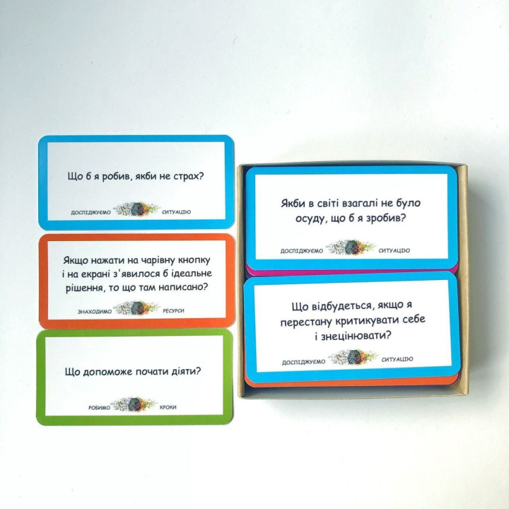 Колода «100 сильних питань коучінгу». Наталія Квітка