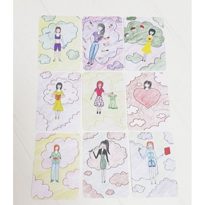 Метафоричні асоціативні карти «Женщина-мечтательница». Тетяна Павленко