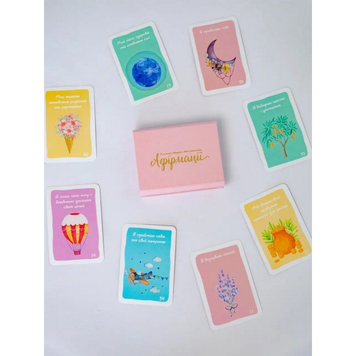 Метафорические карты "Афирмации". Надежда Левина