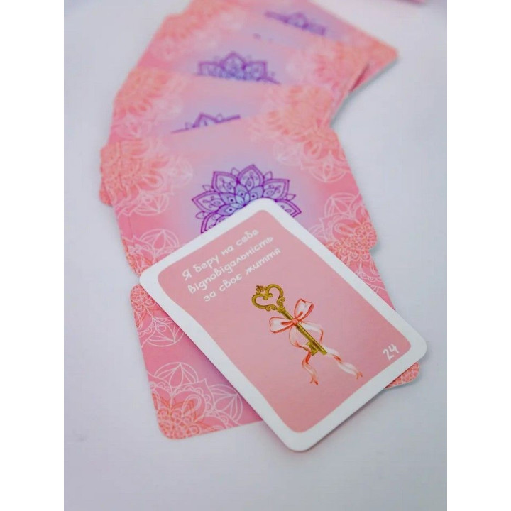 Метафорические карты "Афирмации". Надежда Левина