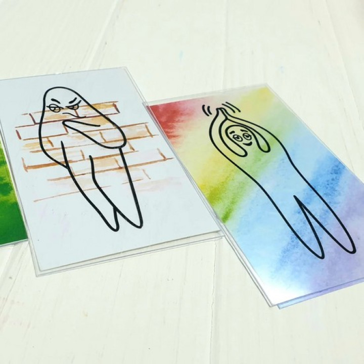 Метафоричні карти «Акварелі моєї душі» (дитячий комплект). Наталія Гурець