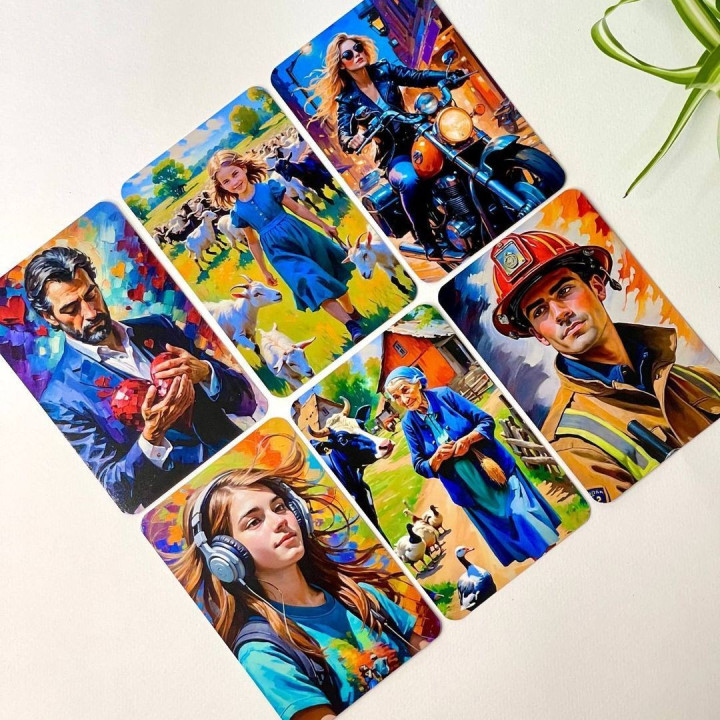 Метафоричні карти «Дорослі діти». Юлія Пінчук