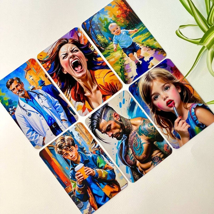 Метафоричні карти «Дорослі діти». Юлія Пінчук