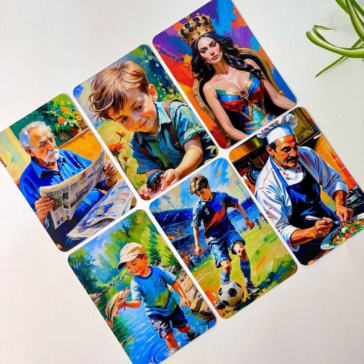 Метафоричні карти «Дорослі діти». Юлія Пінчук