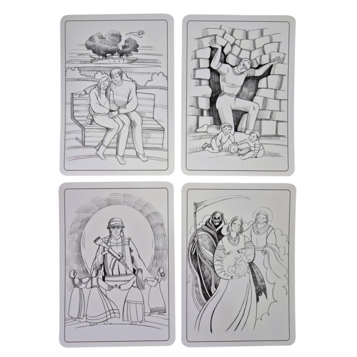 Метафоричні карти «Мій дім — Україна». Катерина Лукінова