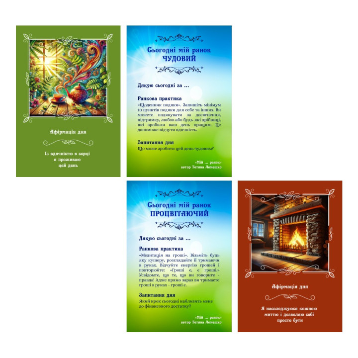 Метафорические карты «„Мое… утро”. Практики каждый день». Татьяна Лемешко