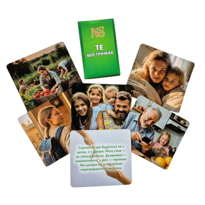 Метафоричні карти «Пам'ятаю, бо люблю. Сімейні історії крізь епоху». Наталія Сабліна