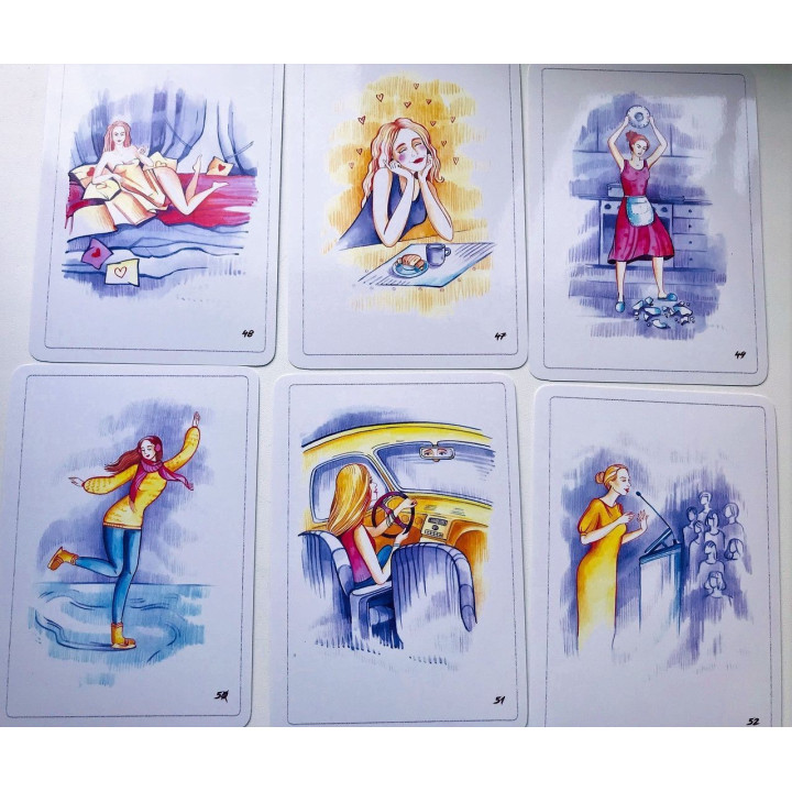 Метафоричні карти «Ресурси та таланти Жінки». Катерина Лукінова