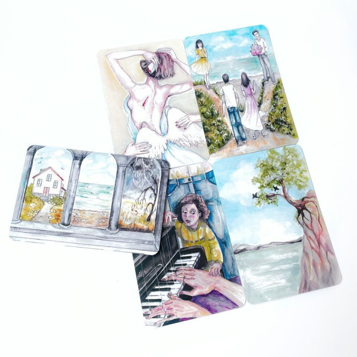 Метафоричні карти «Відпусти і злети». Олена Гласслер