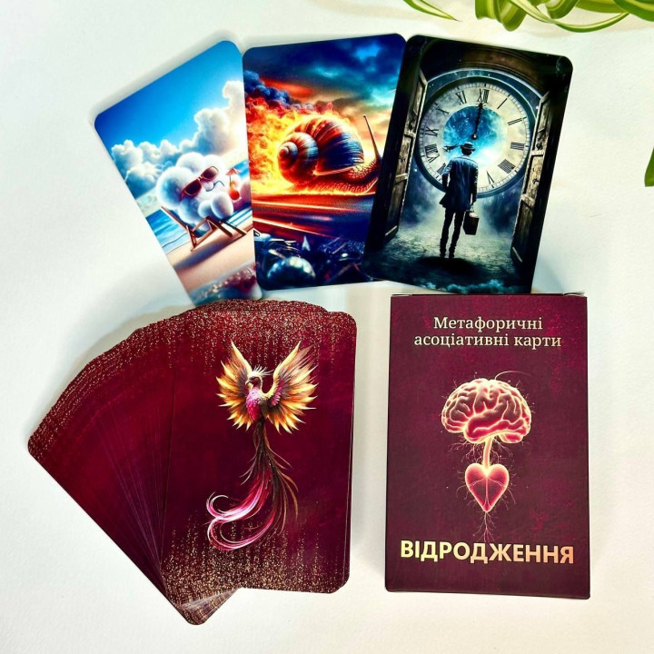 Метафорические карты «Возрождение». Юлия Пинчук