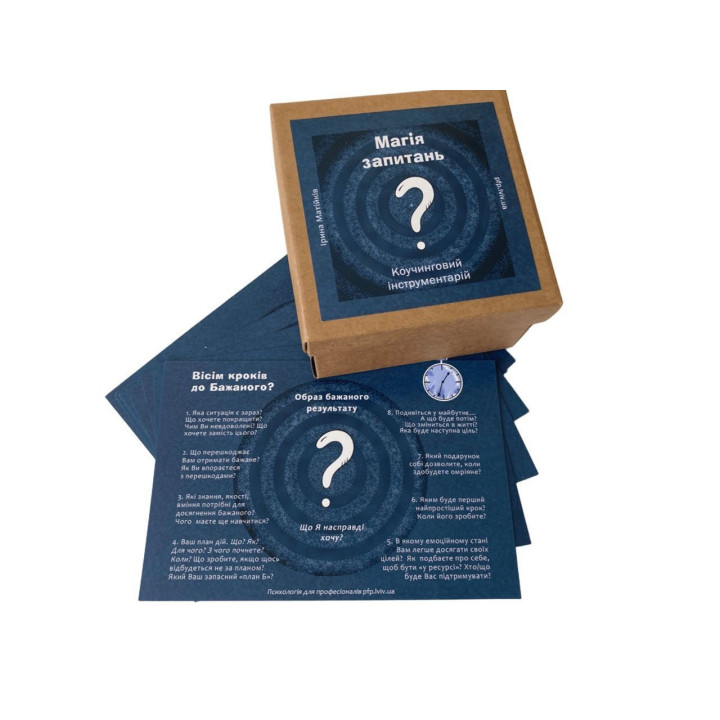 Психологічний інструментарій «Магія запитань». Ірина Матійків