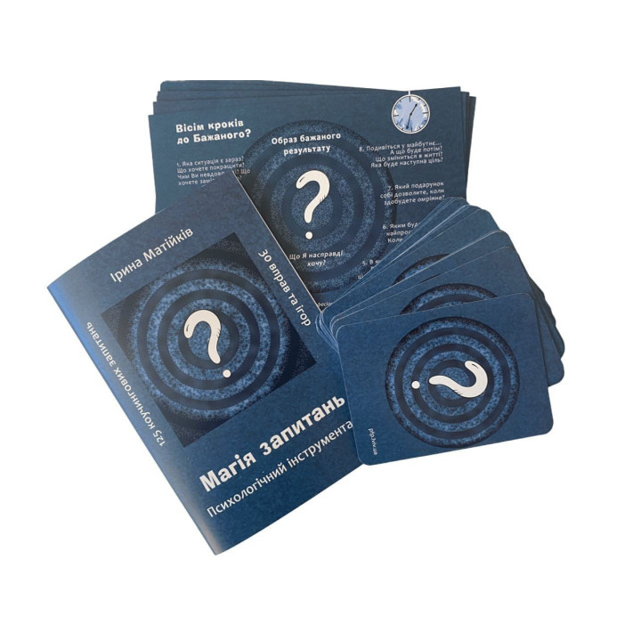 Психологічний інструментарій «Магія запитань». Ірина Матійків