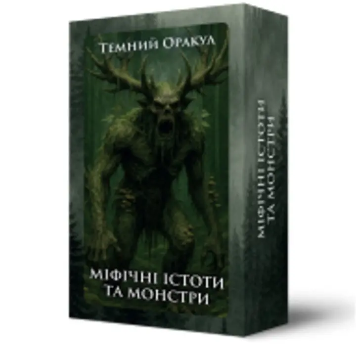 Темный Оракул: Мифические существа и монстры. Метафорические карты