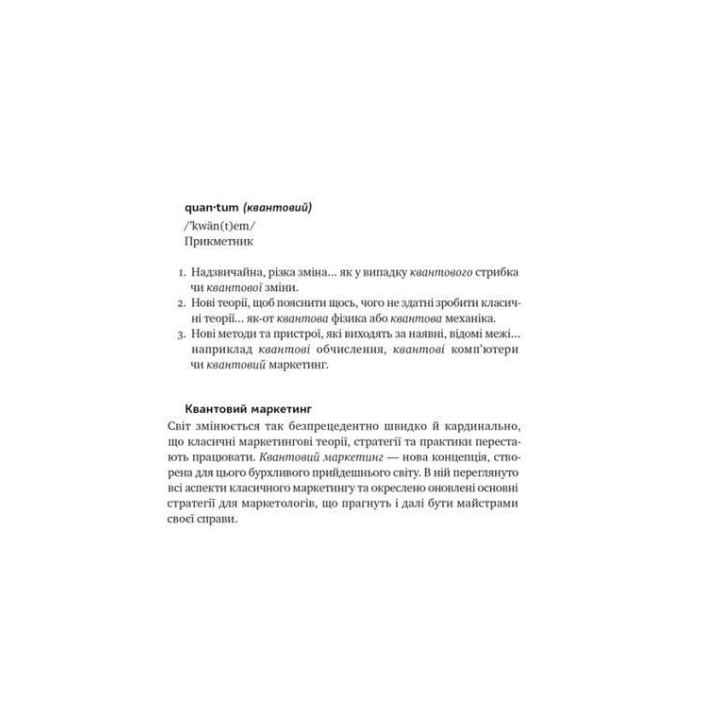 Квантовий маркетинг. Новий спосіб мислення. Раджа Раджаманнар