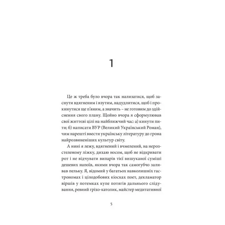 Малий український роман. Андрій Любка