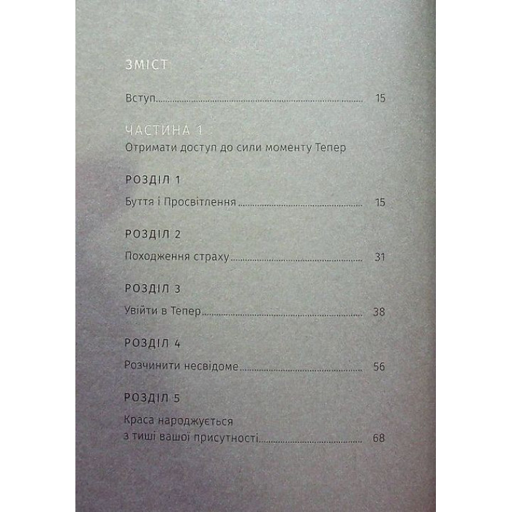 Сила моменту Тепер. Практика. Екгарт Толле