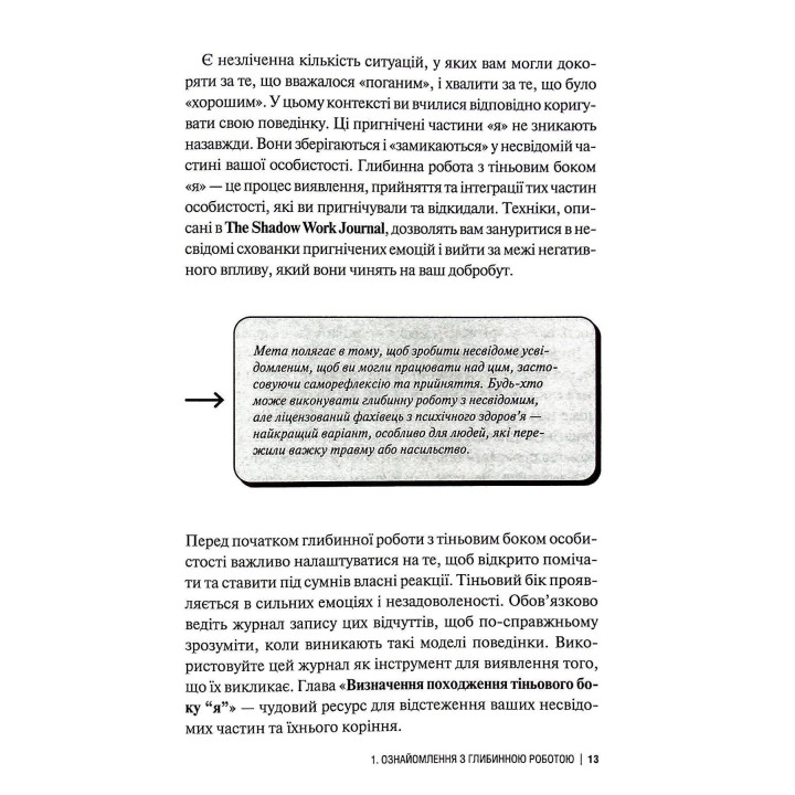 The Shadow Work Journal. Як прийняти себе та протистояти упередженням, що руйнують життя. Кейла Шахін