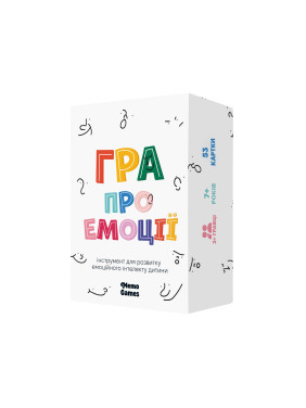 ИГРА ОБ ЭМОЦИЯХ. Настольная игра