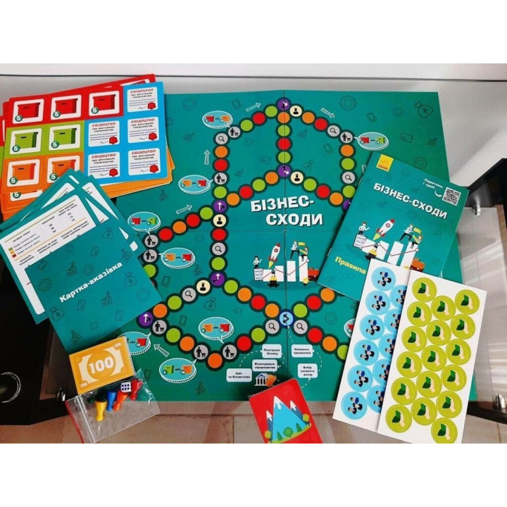 Настільна гра «Бізнес-сходи»