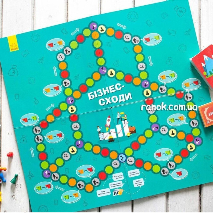 Настільна гра «Бізнес-сходи»