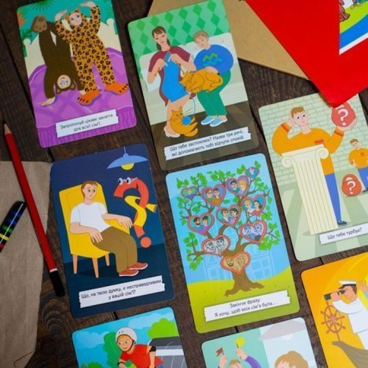 Психологічна гра для занять з дітьми «Давай поговоримо!»