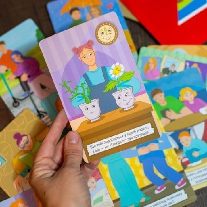 Психологічна гра для занять з дітьми «Давай поговоримо!»