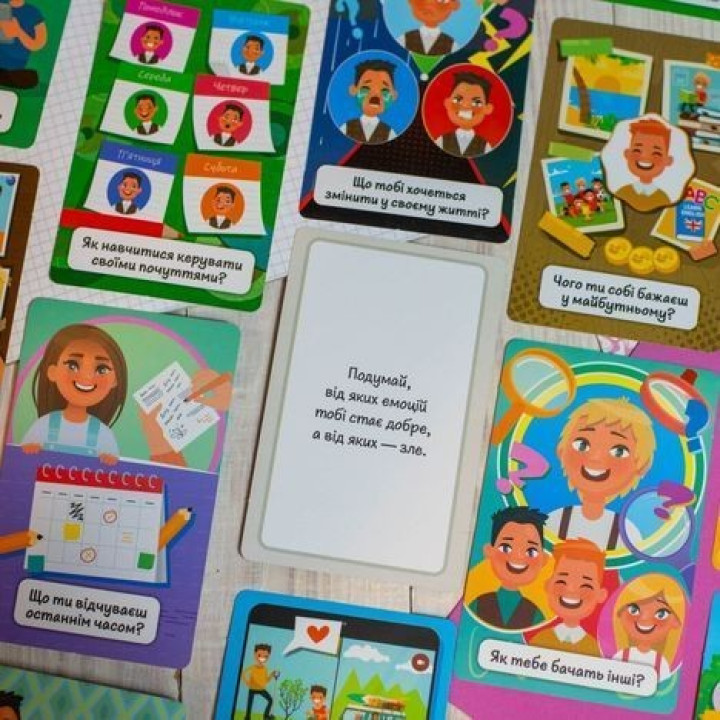 Психологічна гра для занять з дітьми «Пізнай себе!»