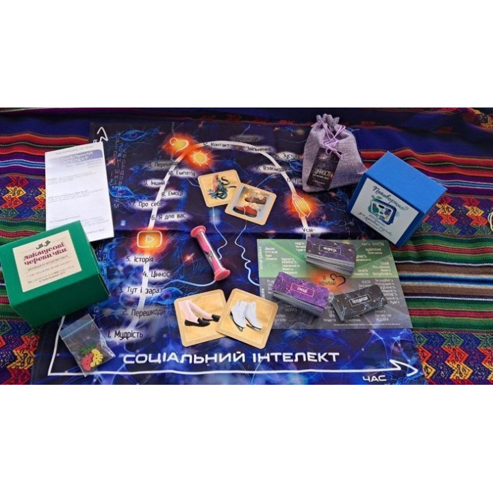 Трансформаційна гра (комплект ведучого) «Соціальний інтелект». Любов Купрієнко