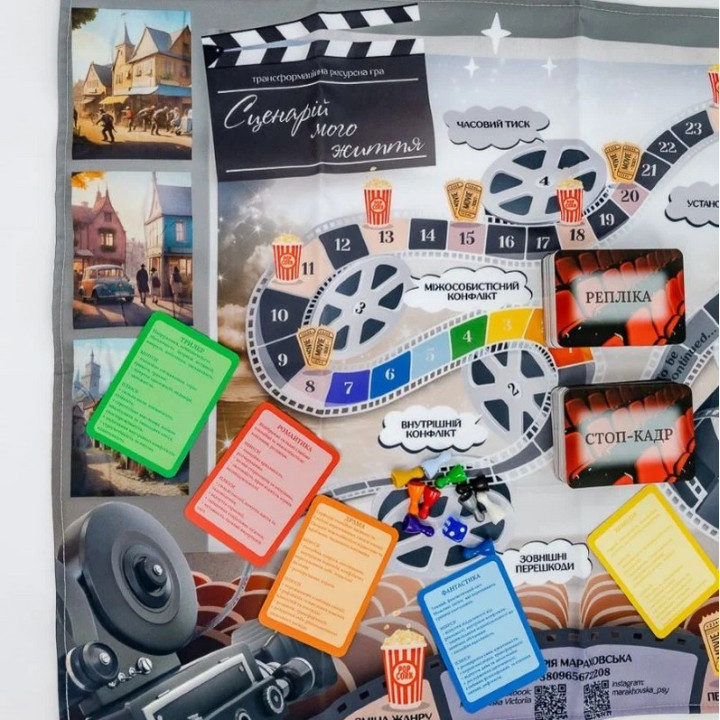 Трансформаційна гра «Сценарій мого життя». Вікторія Мараховська