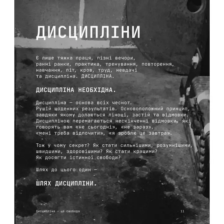 Дисципліна — це свобода. Джоко Віллінк