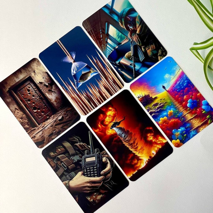 Метафоричні карти «Повномасштабна». Юлія Пінчук