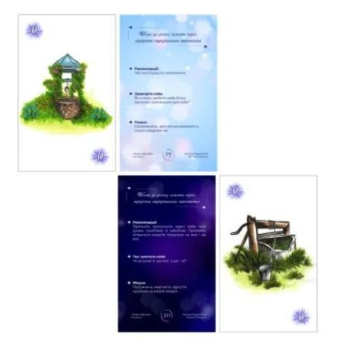 Метафоричні карти «Коди цифрових послань». Тетяна Лемешко, Оксана Руденченко