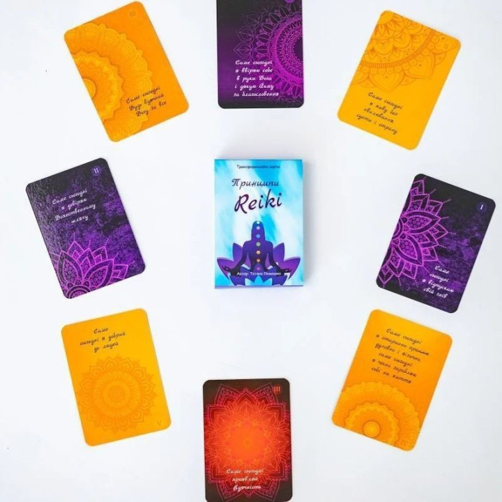 Метафоричні карти «Принципи Reiki». Тетяна Лемешко