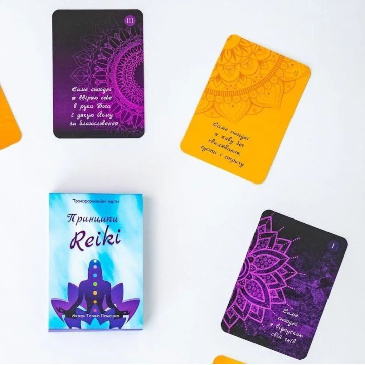 Метафоричні карти «Принципи Reiki». Тетяна Лемешко