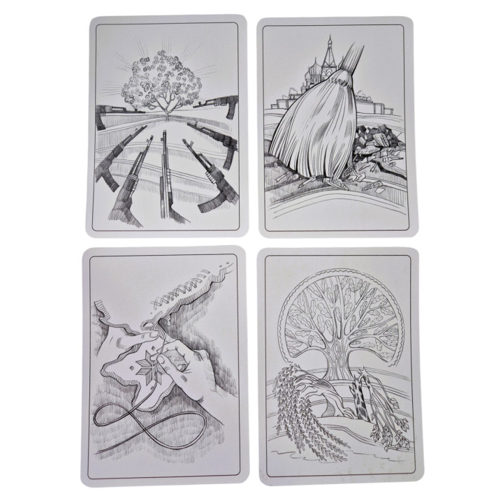 Метафоричні карти «Мій дім — Україна». Катерина Лукінова