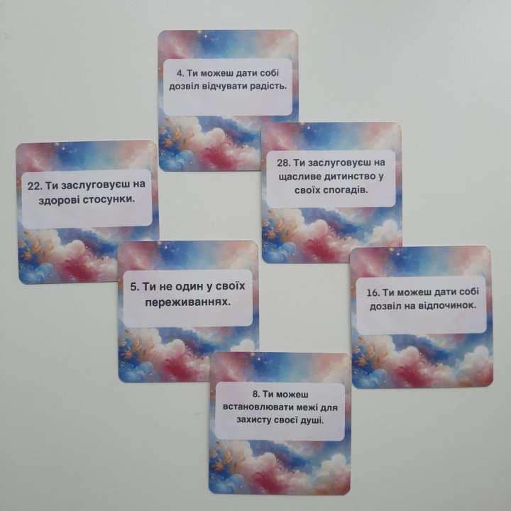 Метафоричні асоціативні карти «Зцілення внутрішньої дитини».