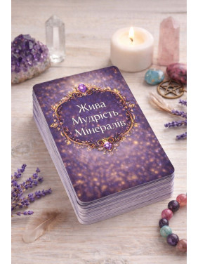 Жива Мудрість Мінералів. Метафоричні карти. Анна Литвин