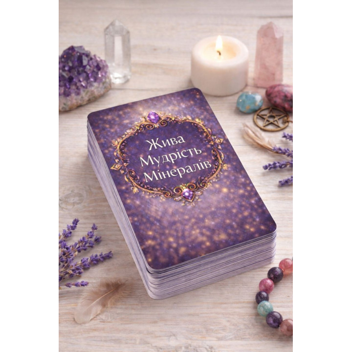 Живая Мудрость Минералов. Метафорические карты. Анна Литвин