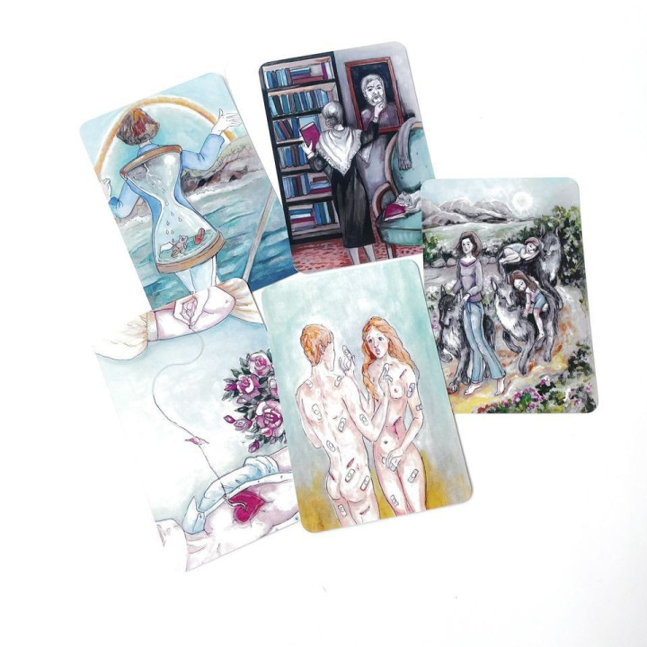 Метафоричні карти «Відпусти і злети». Олена Гласслер