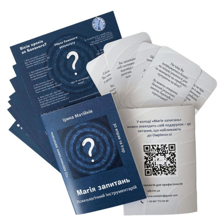 Психологический инструментарий "Магия вопросов". Ирина Матийков