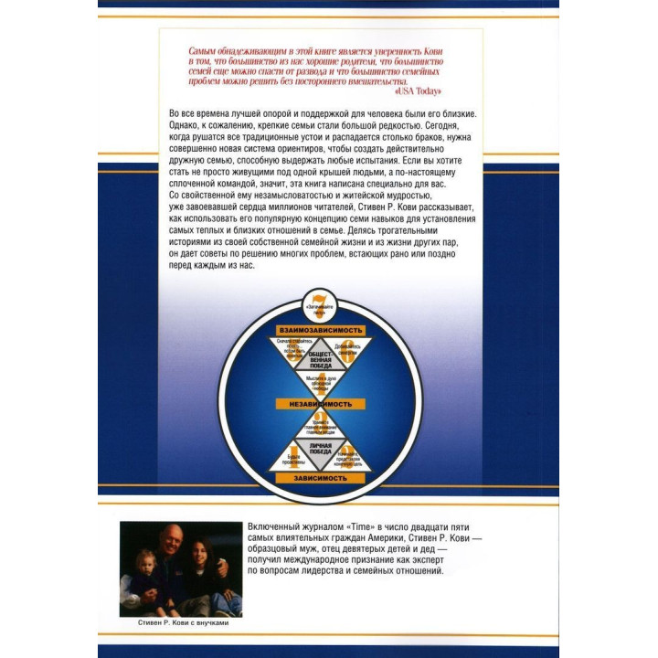 7 Навыков высокоэффективных семей. Как создать по-настоящему крепкую семью в наше неспокойное время. Стівен Р. Кові