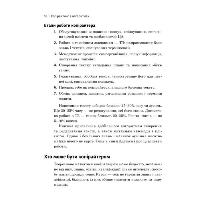 Копірайтинг в алгоритмах. Ірина Костюченко